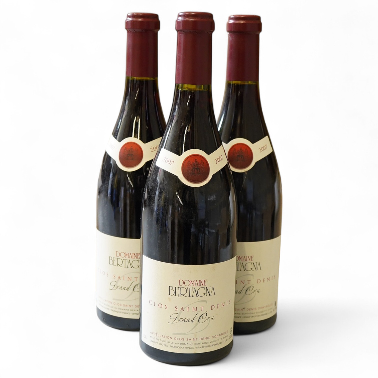 Domaine Bertagna, Clos Saint-Denis Grand Cru, 2007
